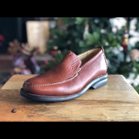 SOLD! // Martin Dingman Leather Slip-On Loafers 530073 10 M NOS - Picture 15 of 16